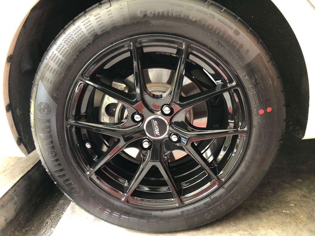 15 Ssw Rims Continental Tyres Car Accessories Tyres Rims On Carousell