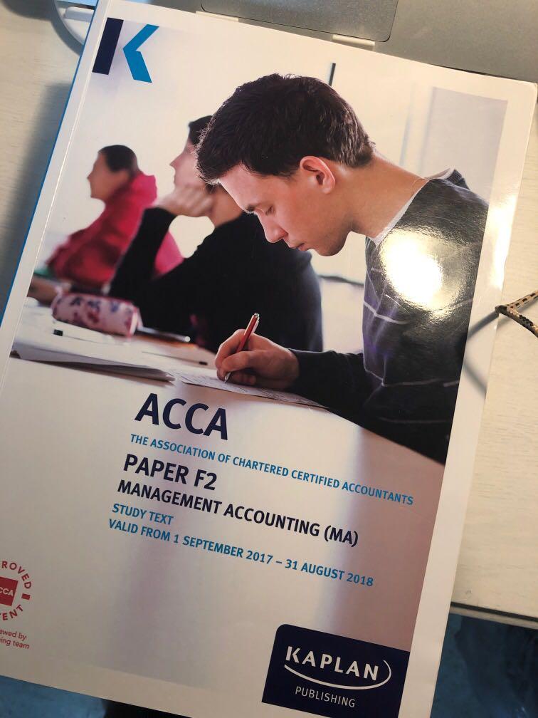 ACCA F1, ACCA F2, ACCA F3 study text and exam kit, Hobbies & Toys, Books & Magazines, Assessment