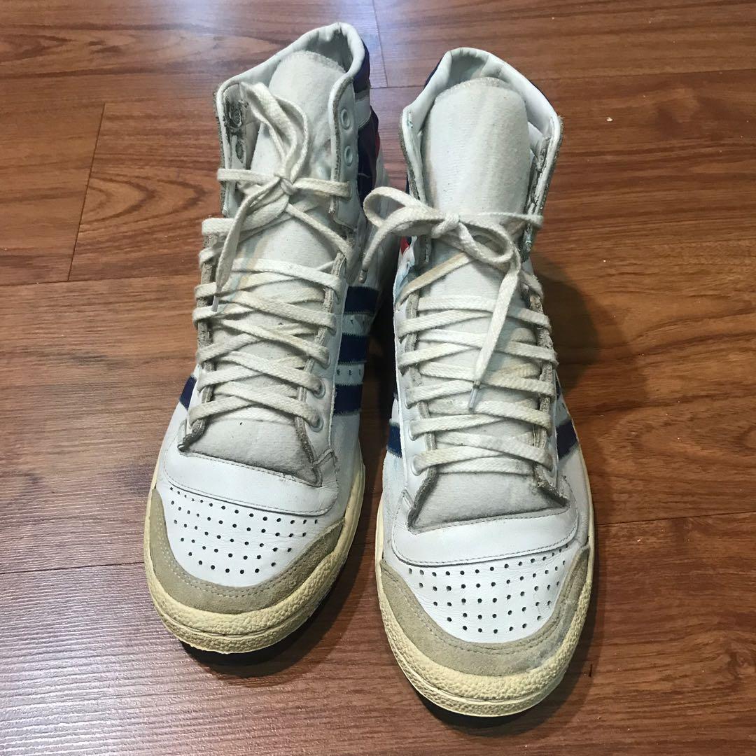Adidas Hi Top Ten Vintage 80s Made in France Men s Fashion