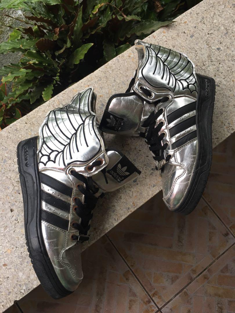 adidas jeremy scott zilver