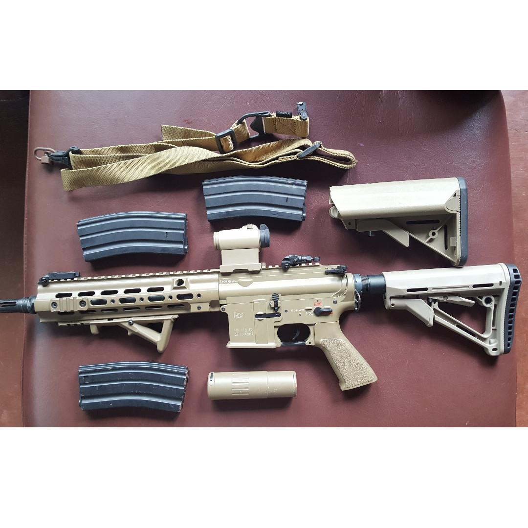Airsoft Only E C 105 Hk416c Toys Games Toys On Carousell