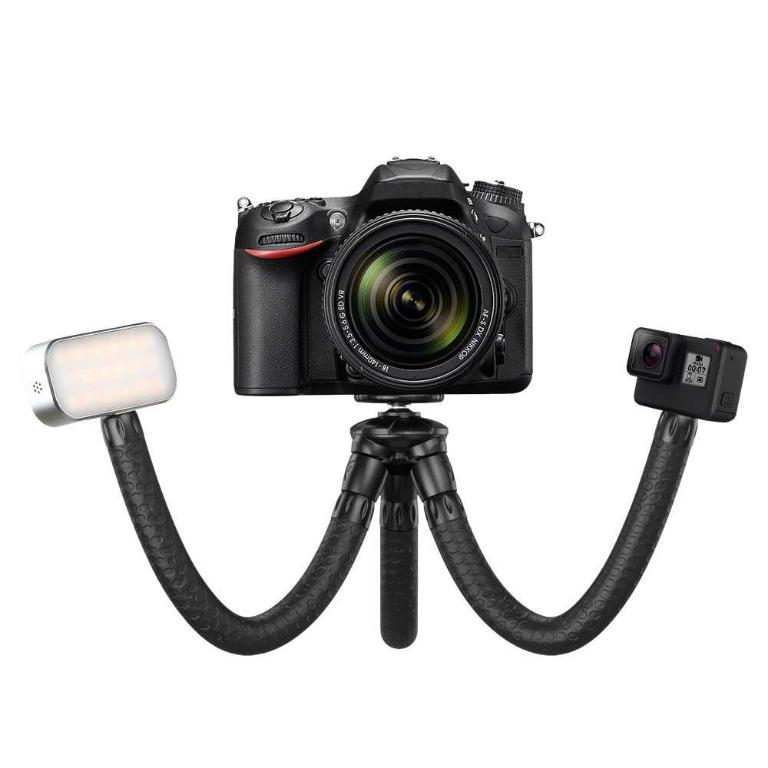 Apexel Mini Tripod Flexible With 1 4 Smartphone Clip Dslr Apl Jj07 Titangadget Telepon Seluler Tablet Lainnya Di Carousell