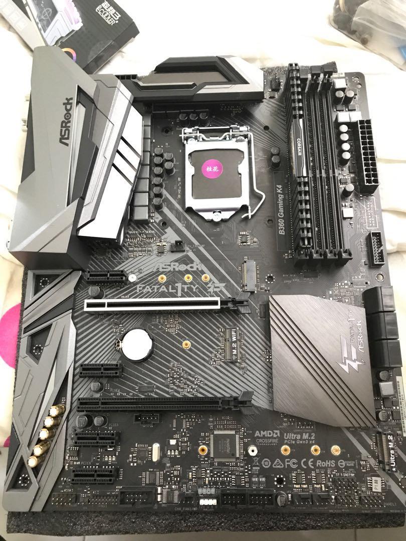 Asrock 60 Gaming K4 Computers Tech Parts Accessories Computer Parts On Carousell