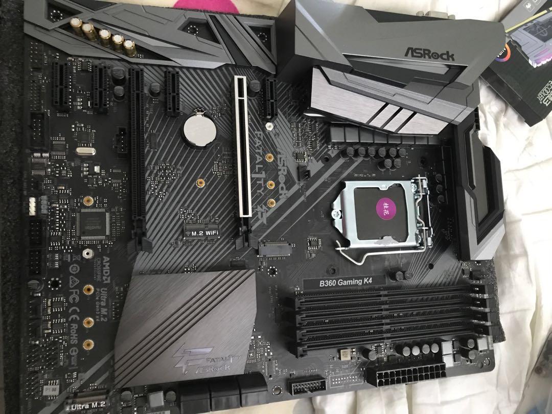 Asrock 60 Gaming K4 Computers Tech Parts Accessories Computer Parts On Carousell