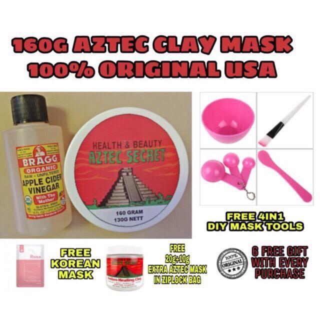 Aztec Clay Mask, Beauty & Personal Care, Face, Face Care on Carousell