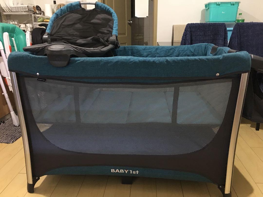 how to set up baby 1st crib