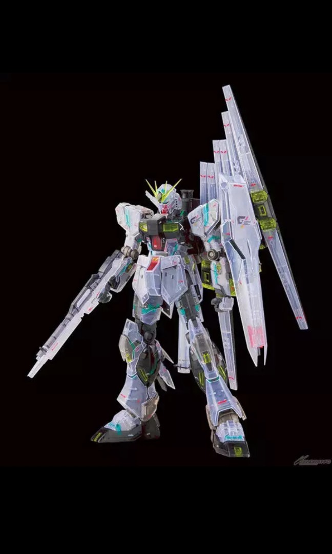 BANDAI SPIRITS GUNDAM - Kit de modelo - MG 1/100 - NU Gundam versión KA - 18 cm, BAS5055454