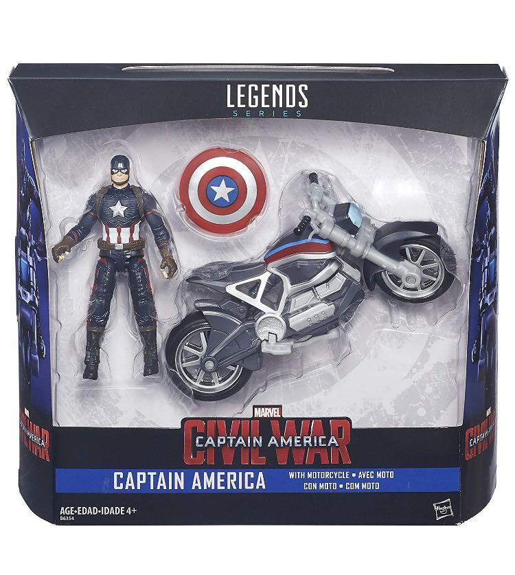 BN Captain America with Motorcycle 