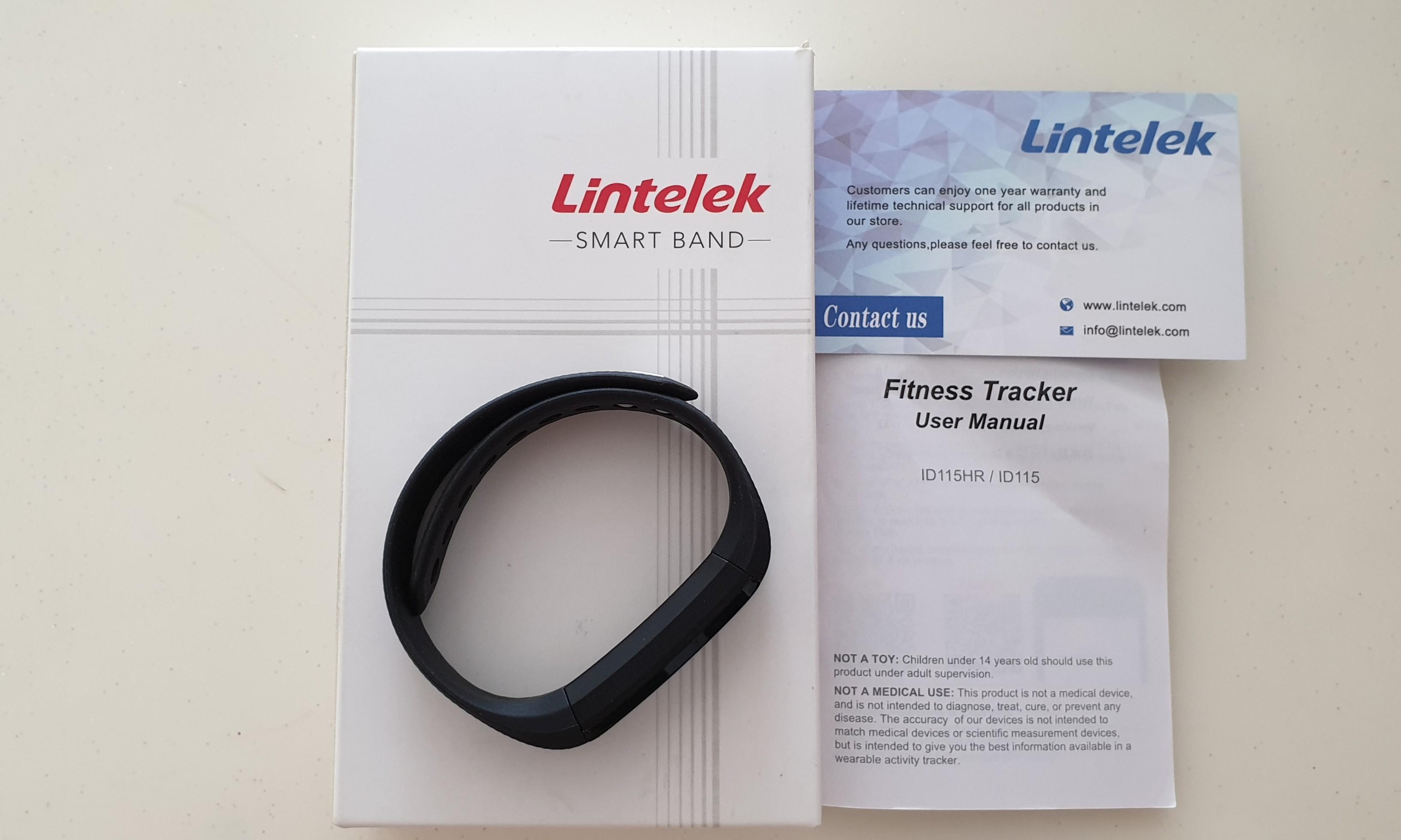 lintelek fitness tracker id115plus hr