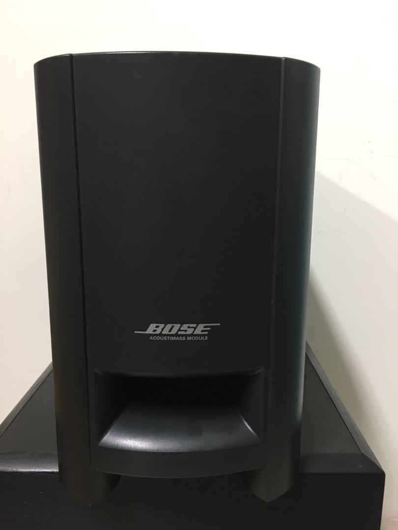 Bose active subwoofer 美國 BOSE PS321 主動式重低音喇叭, 耳機及錄音音訊設備, Soundbar、揚聲器