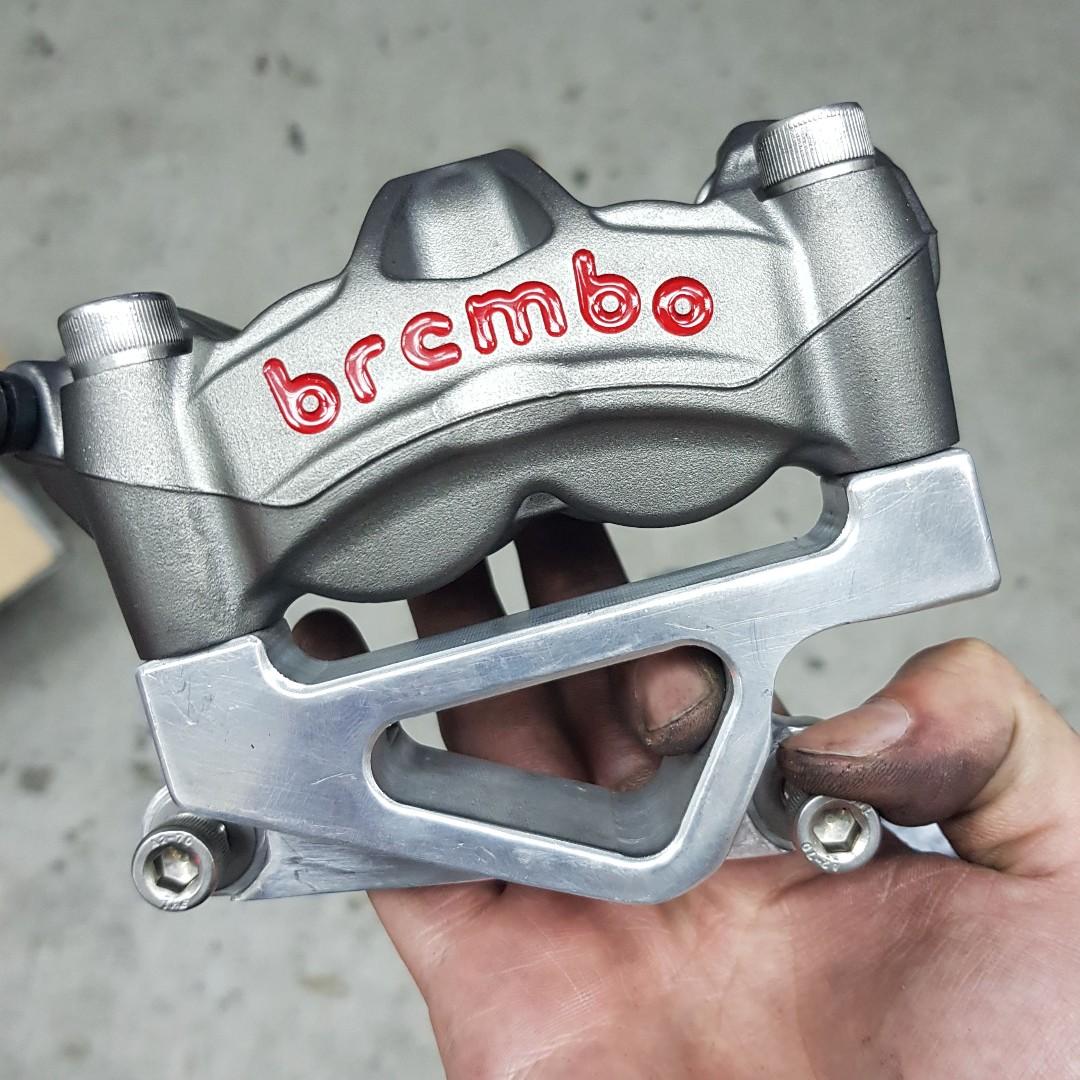 BREMBO M50 4 Piston Caliper 100mm (Left side) KTM Supermoto Setup