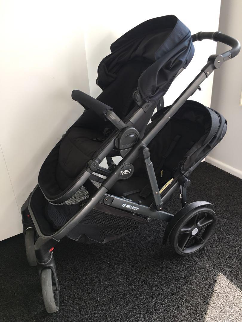 single pram that converts to double