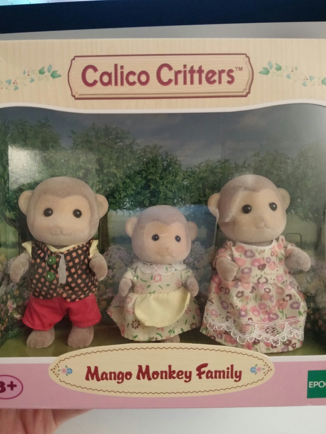 calico critters mango monkey family