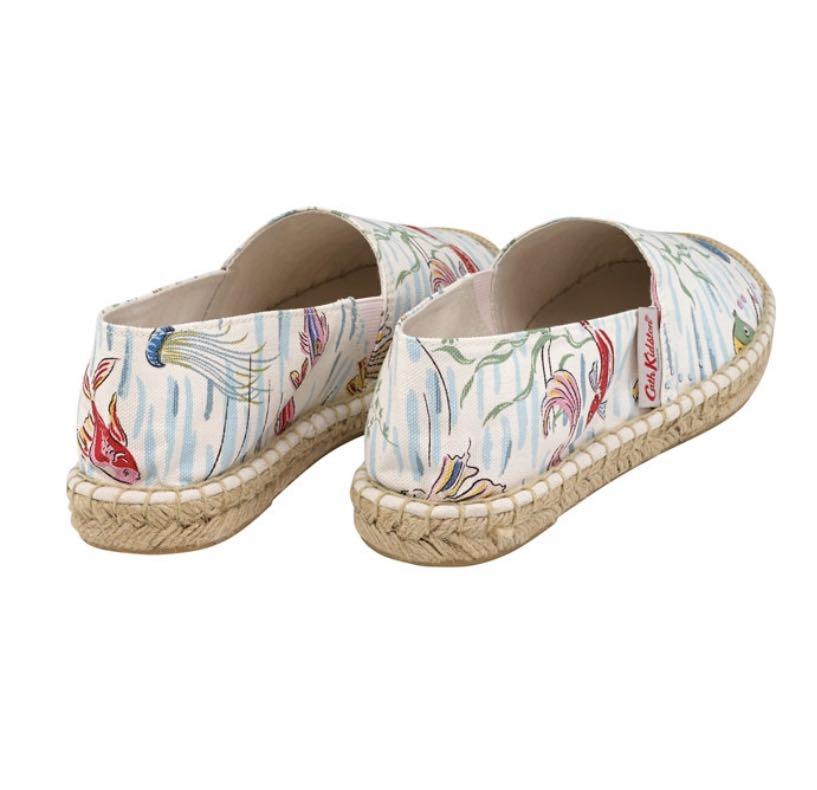 Cath Kidston Mini Ocean fish classic espadrilles Women s Fashion Footwear Flats on Carousell