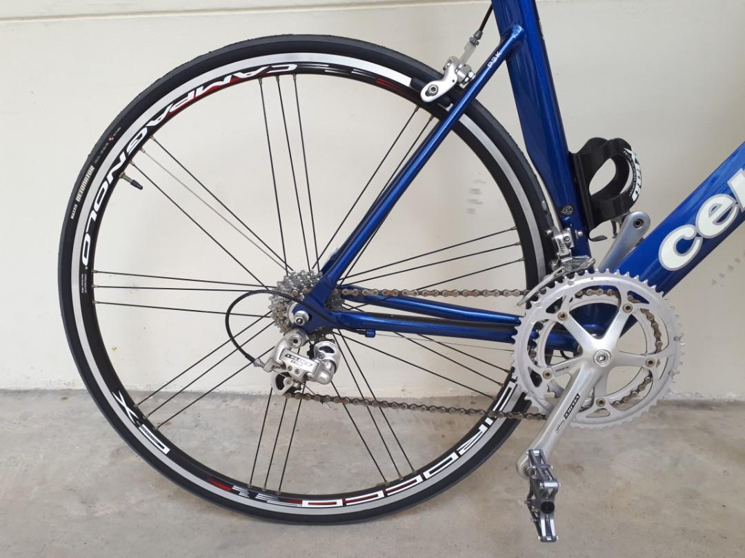 Cervelo P2K road bike with Campagnolo 