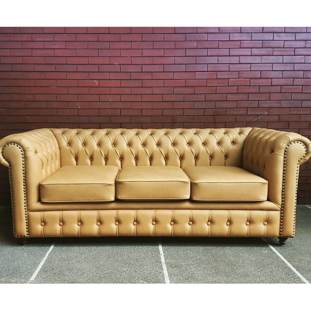 Chesterfield VintageInspired Sofas customized and made to order