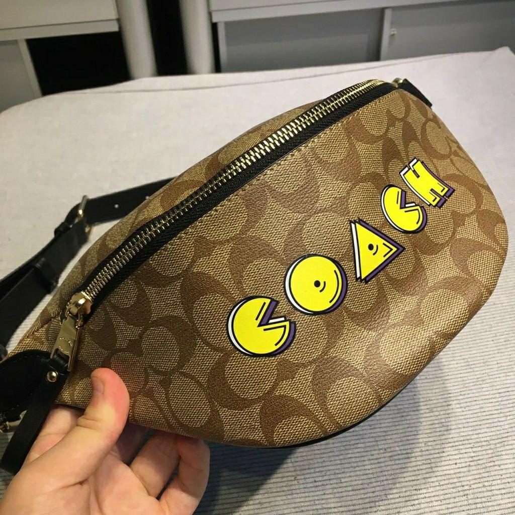 Coach waist bag pacman sales