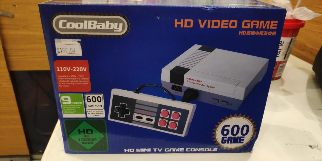 Coolbaby 600game Mario contra rockman Video Gaming Video Games