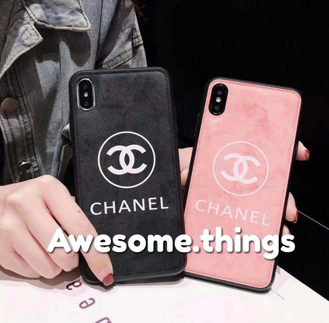Apple Iphone 6 6s 7 8 Plus Xs Xs Max Xr Chanel Leather Case Mobile Phones Tablets Mobile Tablet Accessories Cases Sleeves On Carousell