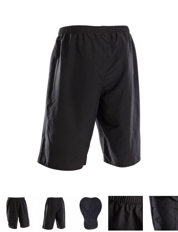 padded shorts decathlon