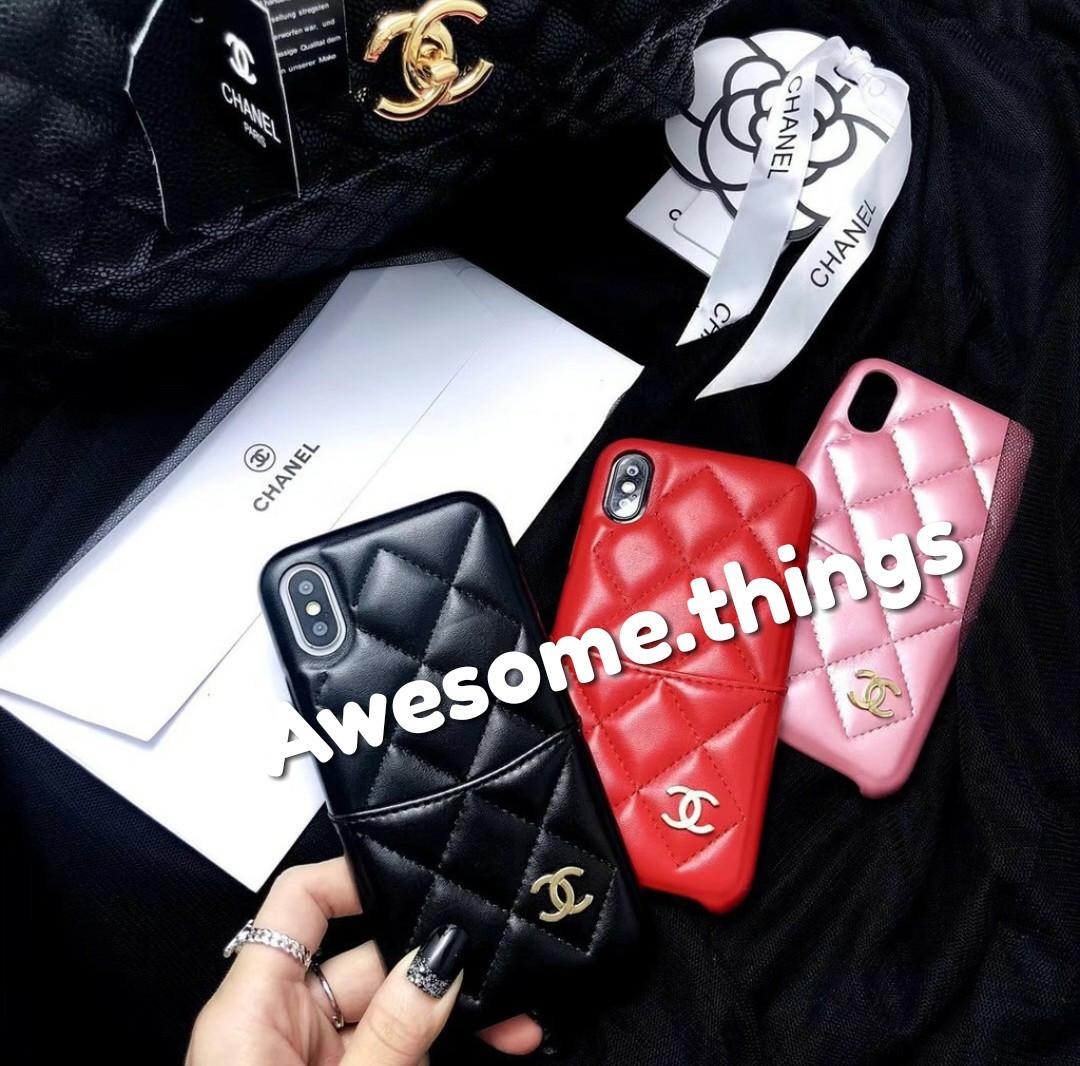 Apple Iphone 6 6s 7 8 Plus Xs Max Xr Chanel Puffy Quilt Case Mobile Phones Tablets Mobile Tablet Accessories Cases Sleeves On Carousell