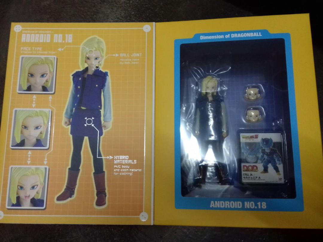 Dimensions Of Dragonball Android 18 Toys Games Action