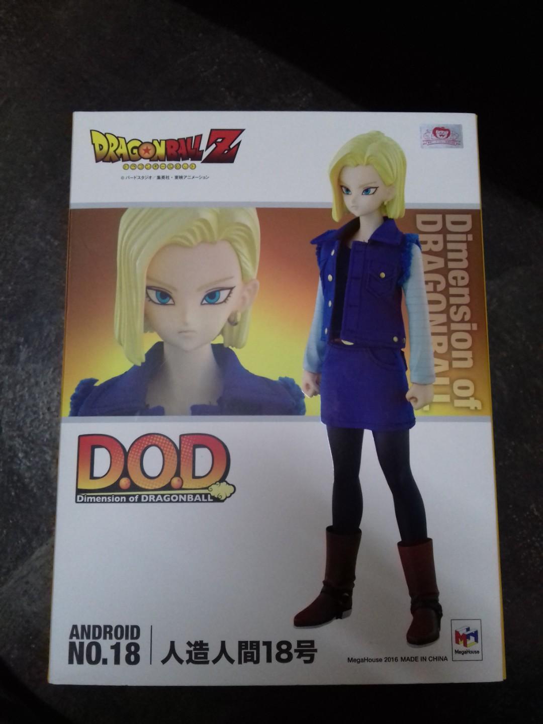 Dimensions Of Dragonball Android 18 Toys Games Action