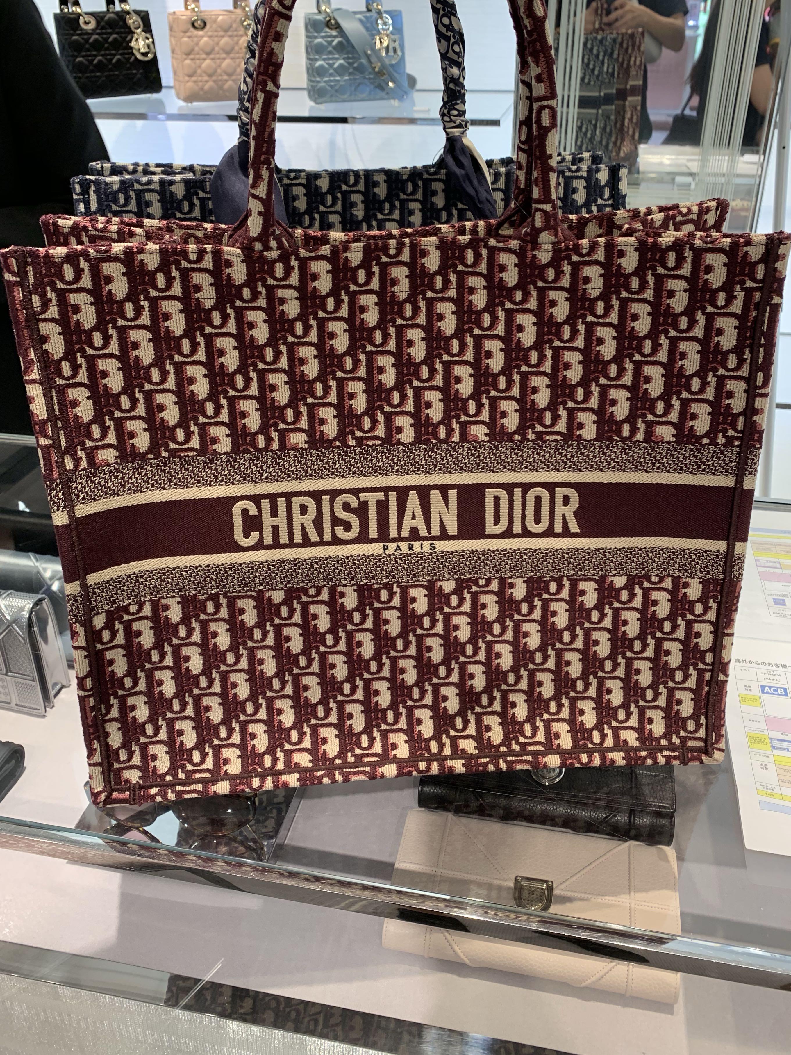 Theres A New Size For Diors Iconic Book Tote  BAGAHOLICBOY