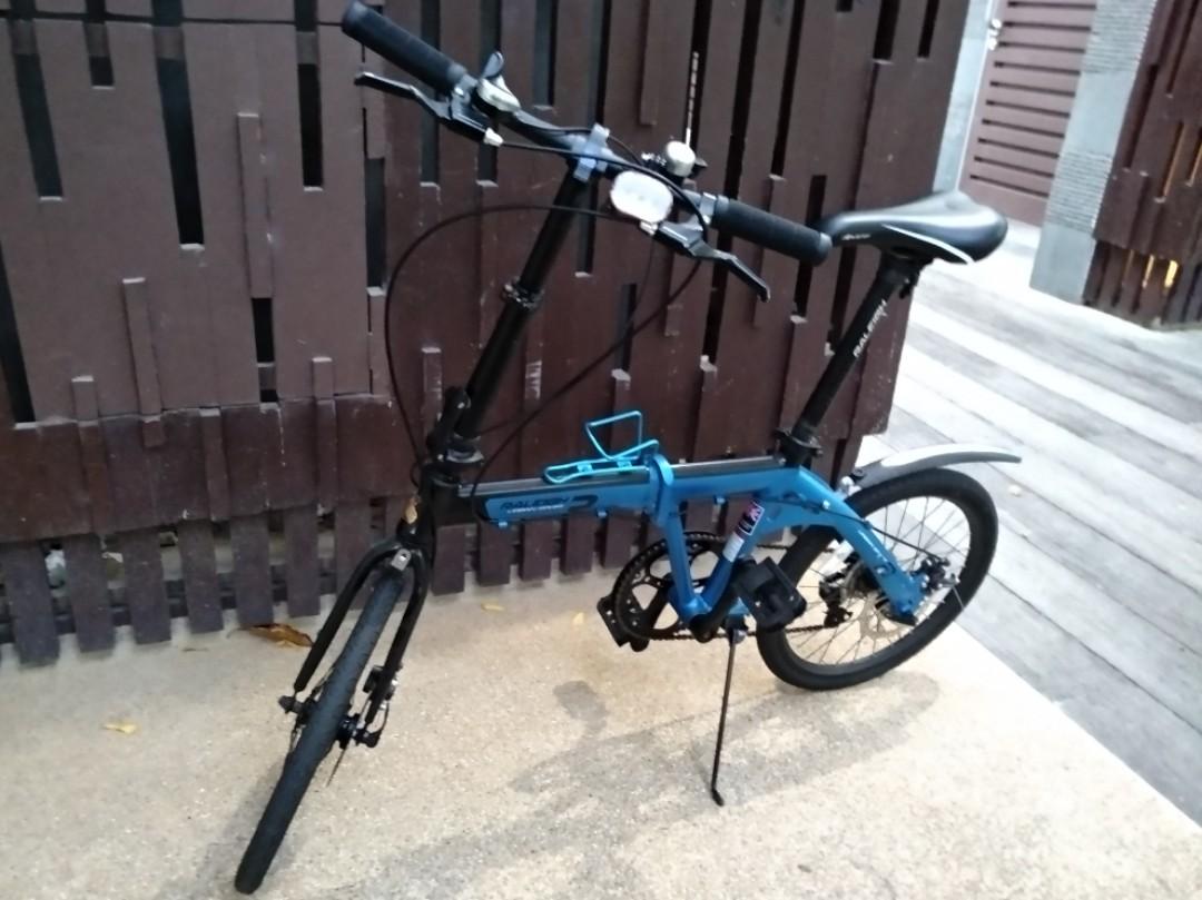 folding bike disc brakes
