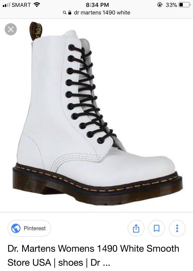Dr Martens 1490 10 eye boots Women s Fashion Footwear Boots on Carousell