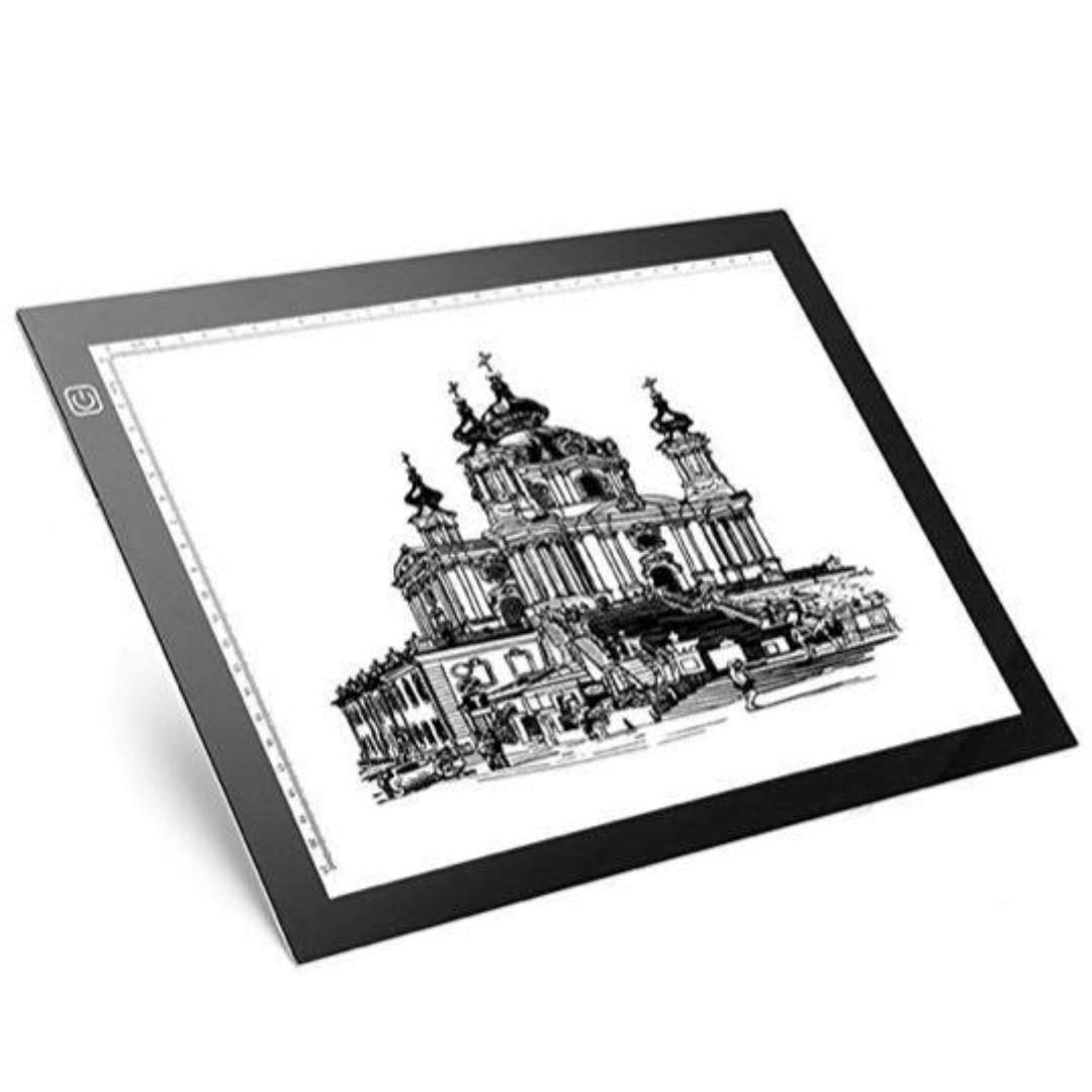 E1813 M Way A4 Led Tracing Light Box Usb Power Brightness Illumination Unlimited Adjustable Super Thin Light Pad Artist Stencil Table Copy Board Tattoo Sketch Architecture Crafts For Artists Drawing Electronics Others On