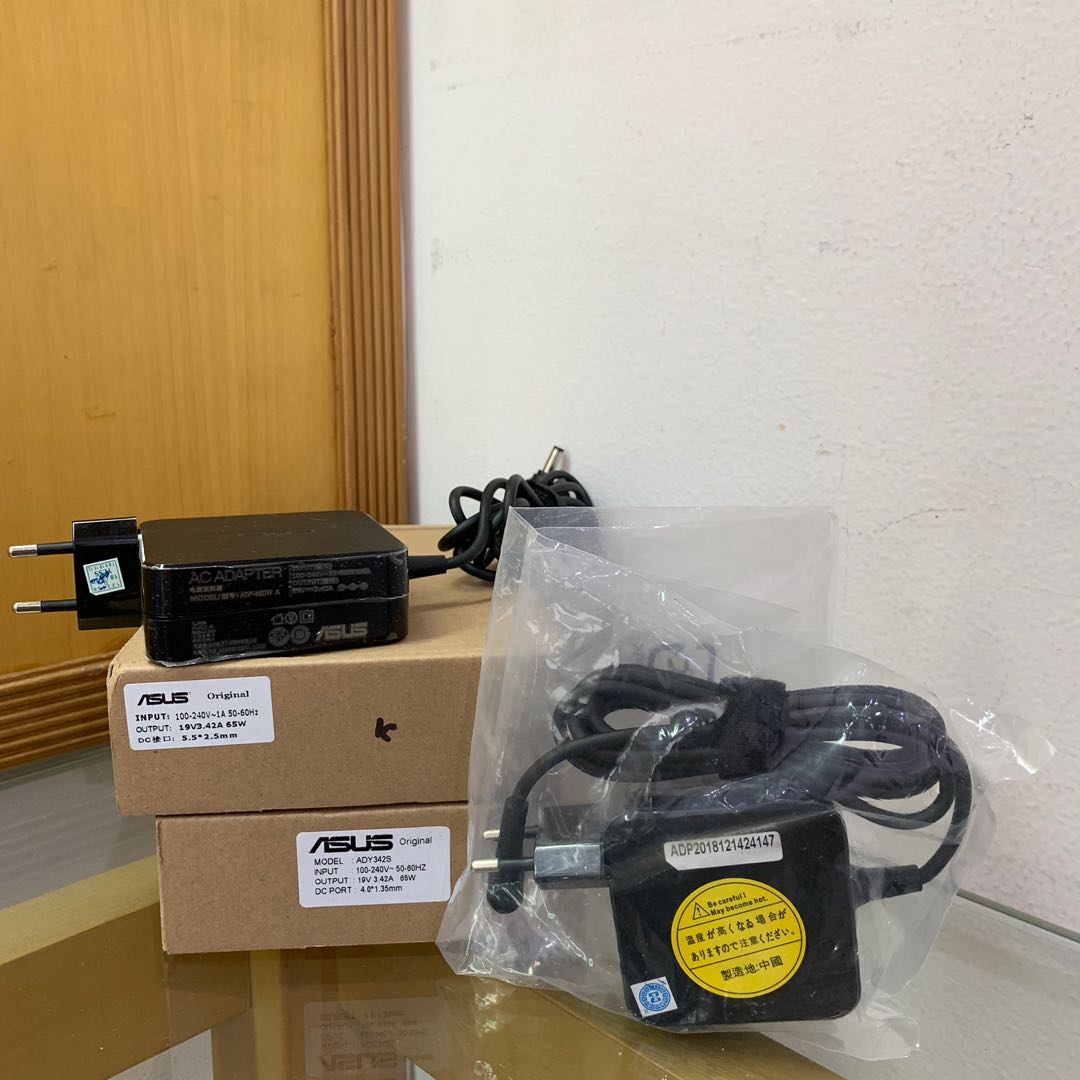Fast Sale Brand New Bundle Take All 2 Asus Adaptor Laptop Charger Best Deal Elektronik Bagian Komputer Aksesoris Di Carousell