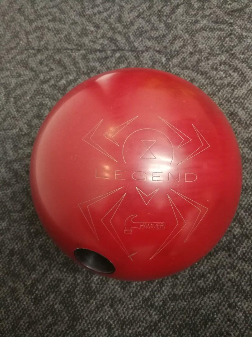 Hammer black widow Red Legend 14lbs bowling ball, Sports Equipment