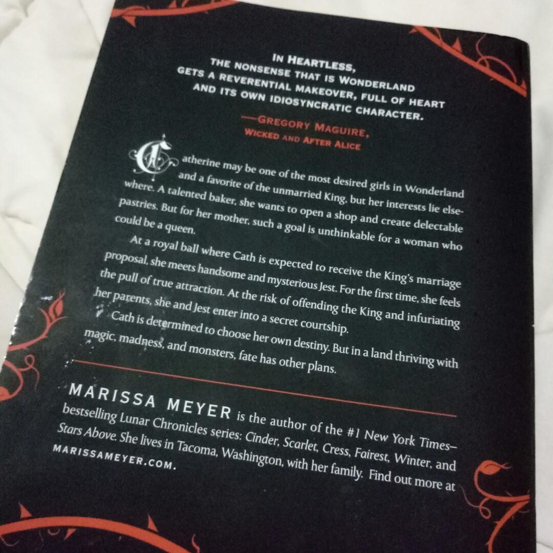 Heartless By Marissa Meyer Buku English Buku Alat Tulis Buku