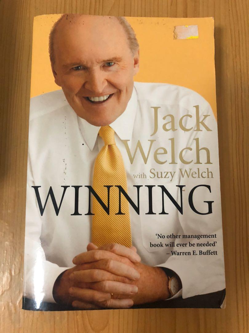 Jack Welch Winning Books Stationery Non Fiction On Carousell