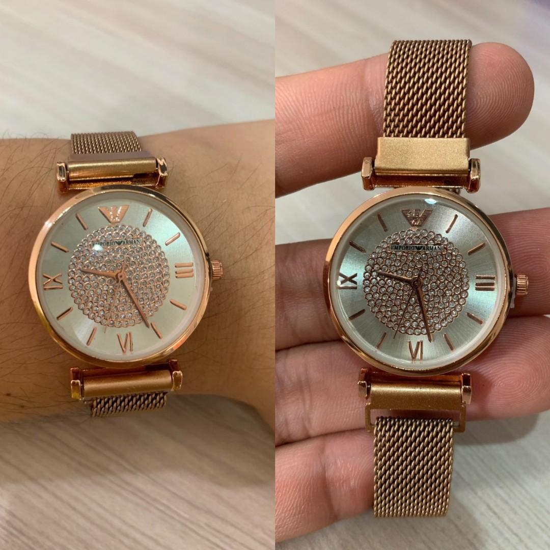 Jam Tangan Emporio Armani Magnet Olshop Fashion Olshop Wanita Di Carousell