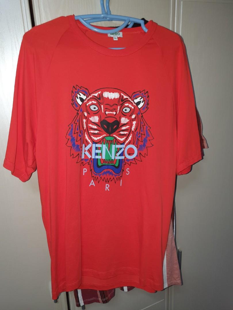 kenzo classic tiger face tee
