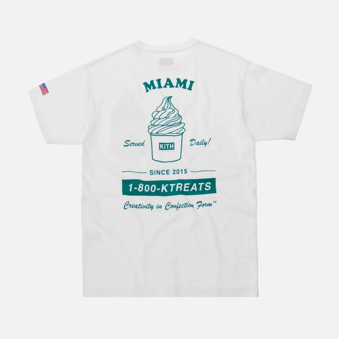 Kith treats Ice Cream Day tee (Miami), Men's Fashion, Tops & Sets