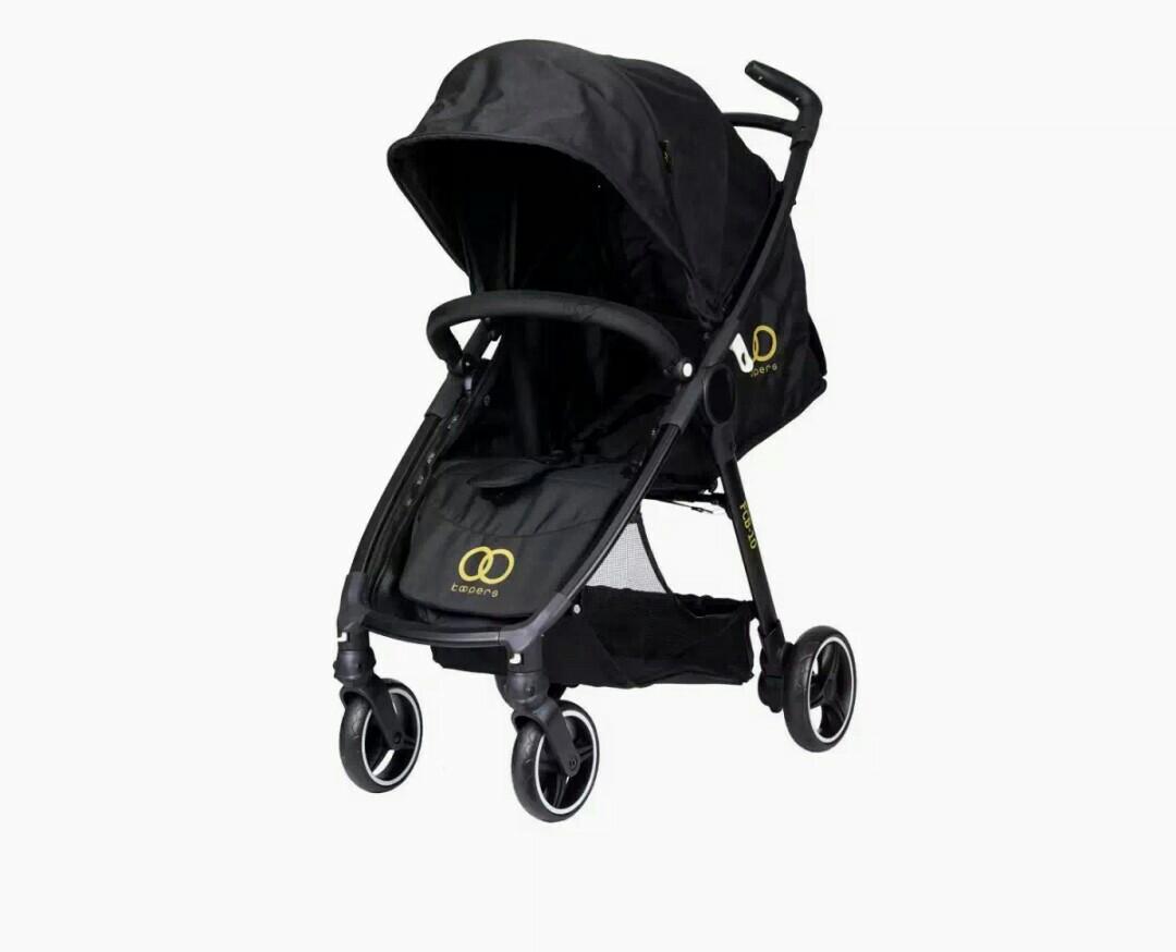Koopers 10 outlet black stroller