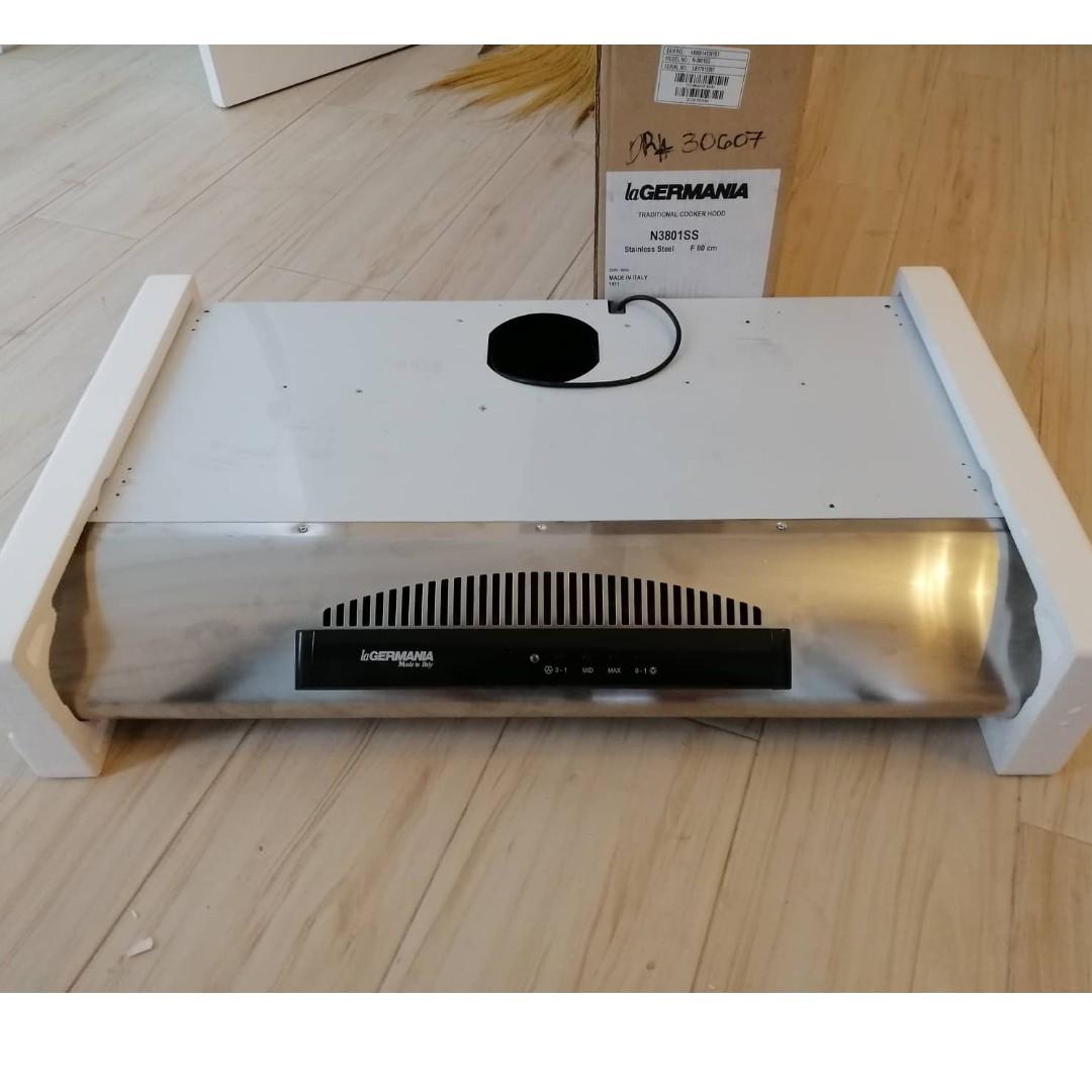 La Germania Range Hood N3801 Stainless Steel, TV & Home Appliances