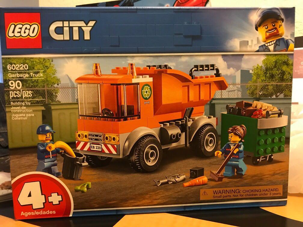 lego city great vehicles garbage truck 60220