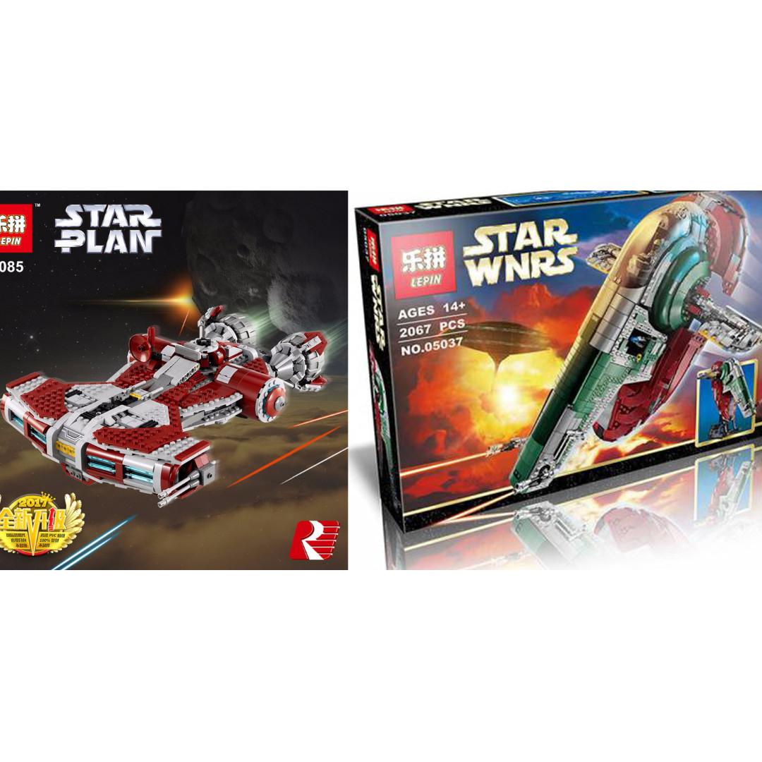 boba fett spaceship lego