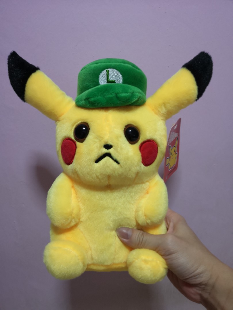 Luigi 2025 pikachu plush