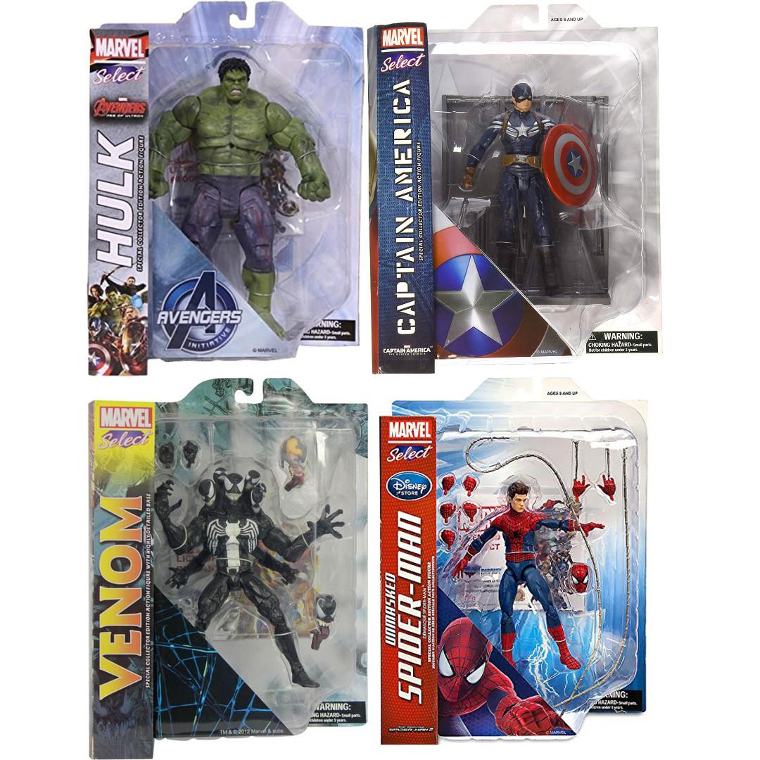 hulk and spiderman toys