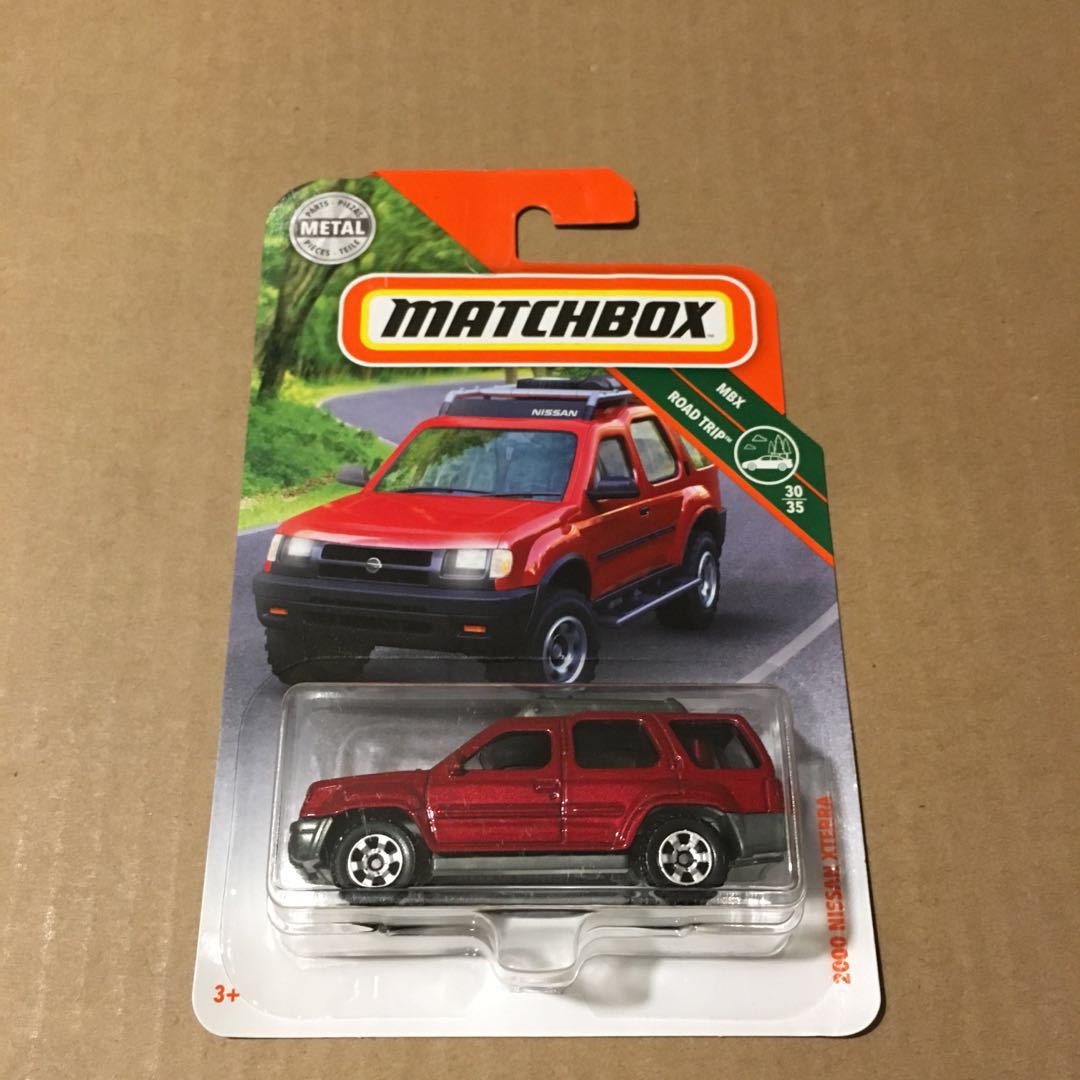 Matchbox 2000 Nissan Xterra Candy Red, Hobbies & Toys, Toys & Games on