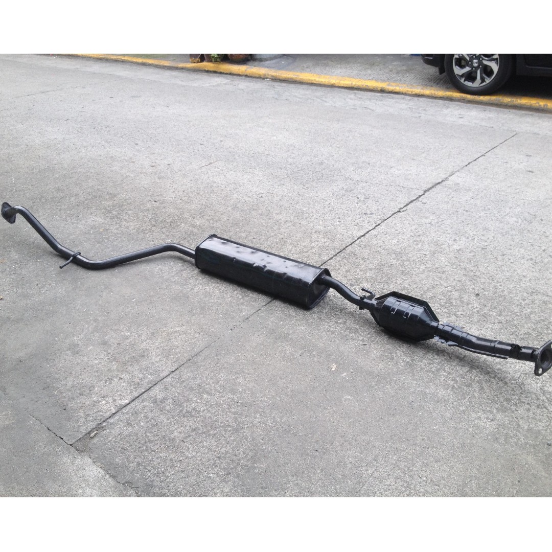 Mirage stock midpipe (resonator & catalytic converter), Car Parts