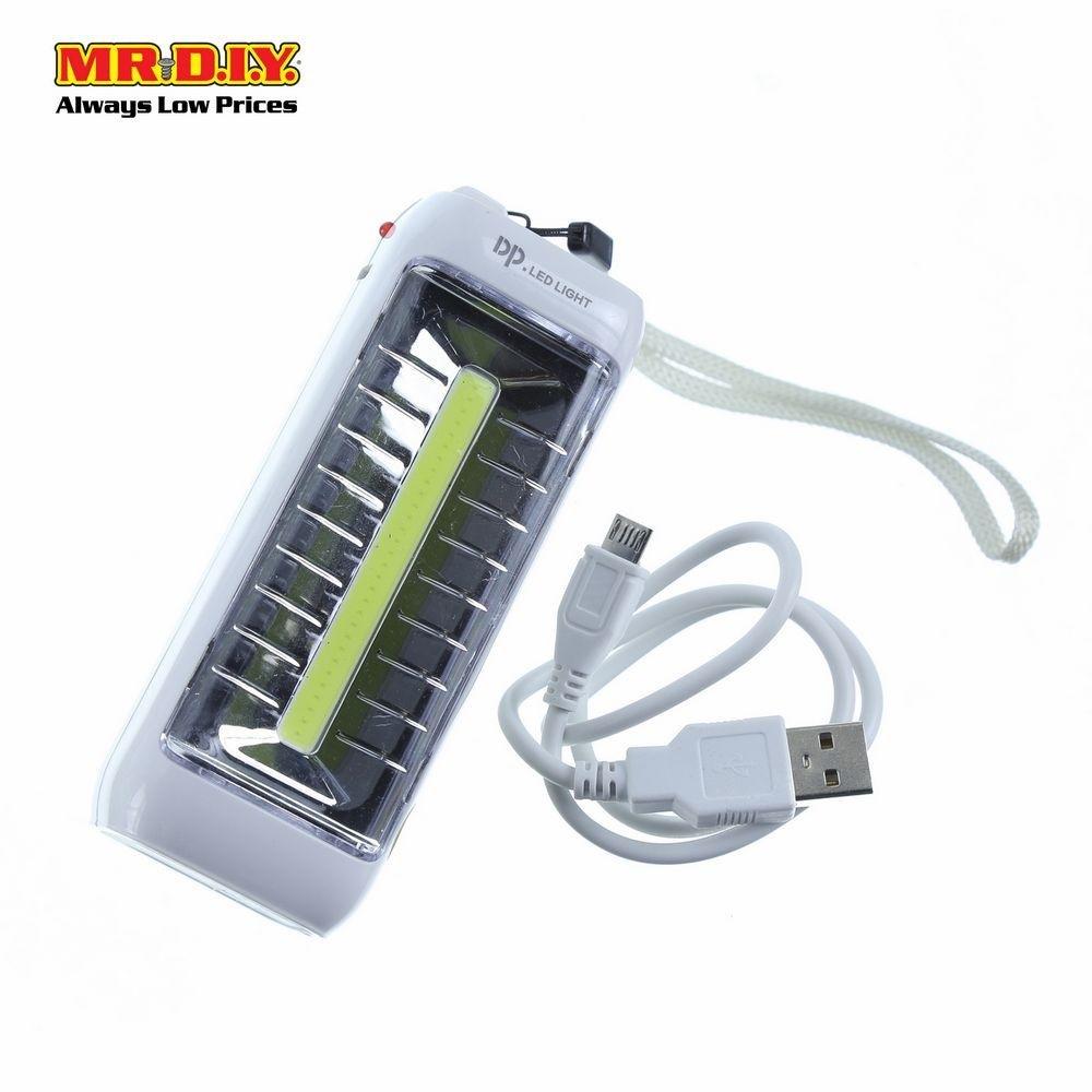 MR.DIY) USB Rechargeable LED Emergency Light