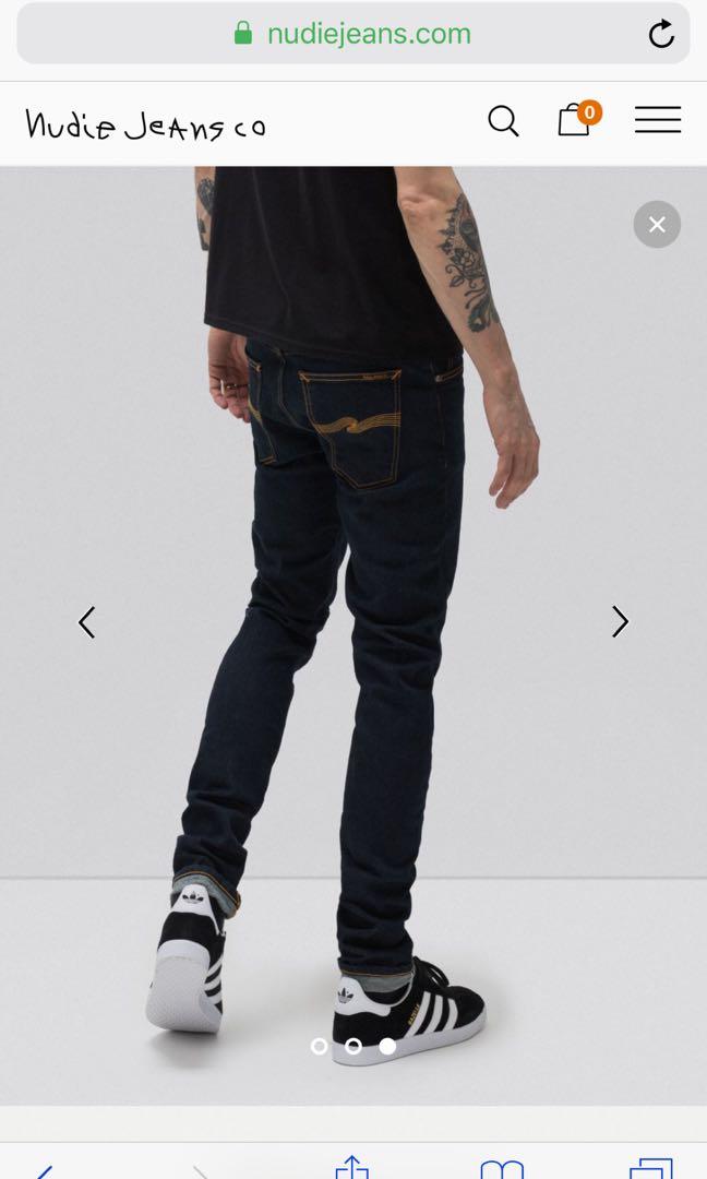 nudie skinny lin selvage