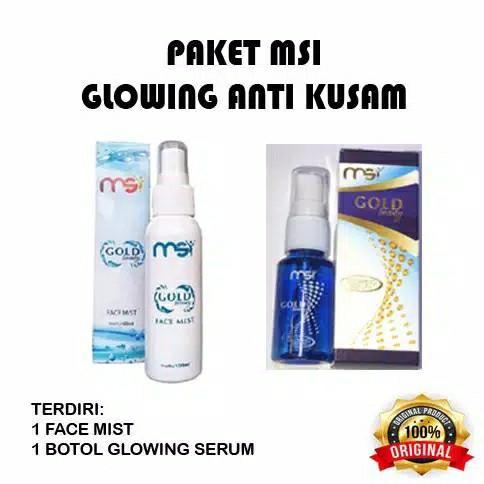 Paket Msi Anti Kusam Facemist Dan Glowing Serum Kesehatan Kecantikan Kulit Sabun Tubuh Di Carousell