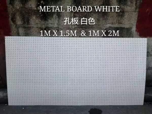Peg Board Perforated Metal Sheet, Hobbies & Toys, Stationary & Craft